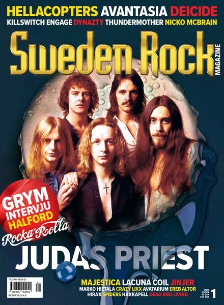 Sweden Rock Magazine – Januari 2025 Cover