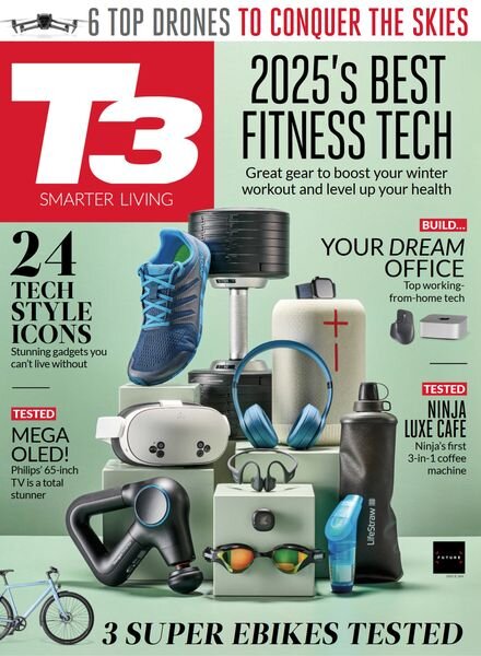 T3 UK – February 2025 Cover