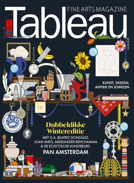 Tableau Fine Arts Magazine – December 2024 Cover