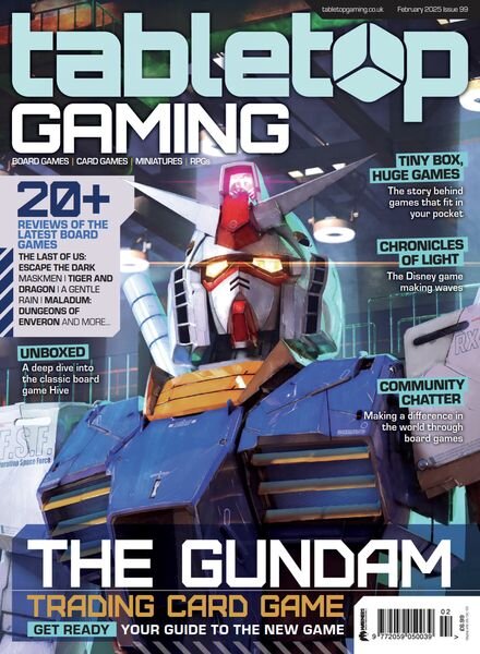 Tabletop Gaming – February 2025 Cover