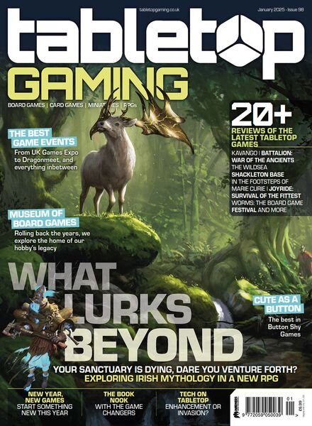 Tabletop Gaming – January 2025 Cover