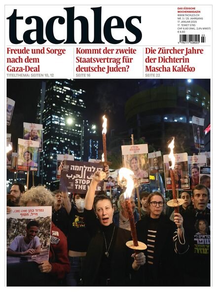 Tachles – 17 Januar 2025 Cover