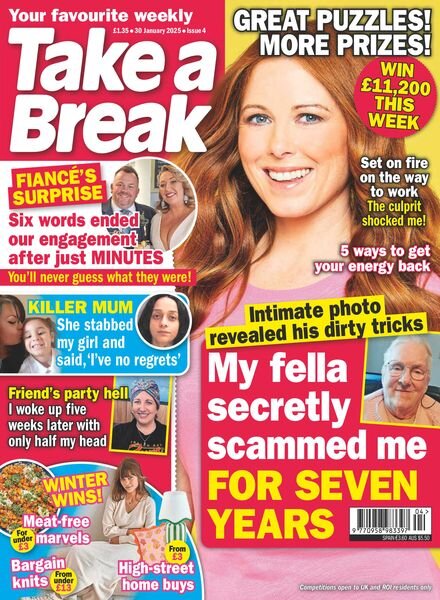 Take a Break Weekly – 23 January 2025 Cover