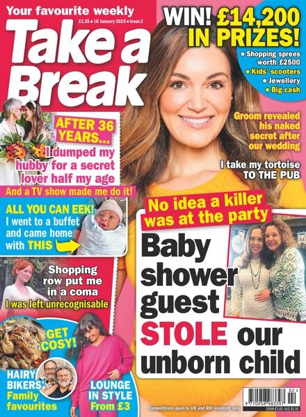 Take a Break Weekly – 9 January 2025 Cover