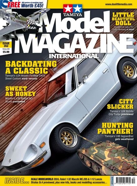 Tamiya Model Magazine – February 2025 Cover