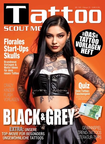 Tattoo-Scout – Februar 2025 Cover