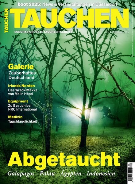 Tauchen – Februar 2025 Cover