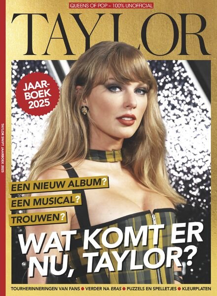 Taylor Swift – Jaarboek 2025 Cover