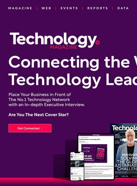 Technology Magazine – October 2024 Cover