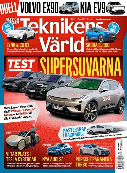 Teknikens varld – Januari 2025 Cover