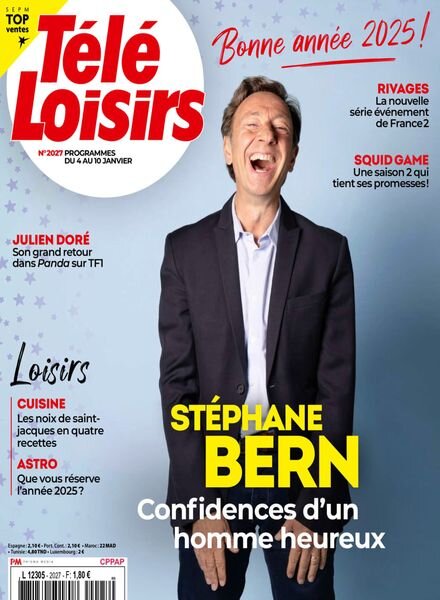 Tele Loisirs – 30 Decembre 2024 Cover