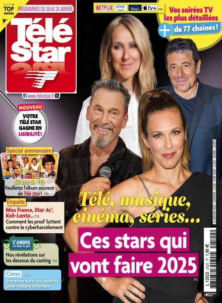 Tele Star – 14 Janvier 2025 Cover