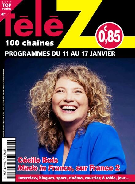 Tele Z – 6 Janvier 2025 Cover
