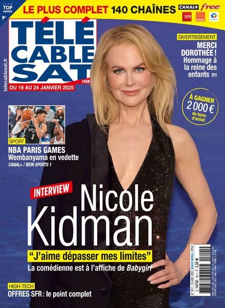Telecable Sat Hebdo – 13 Janvier 2025 Cover