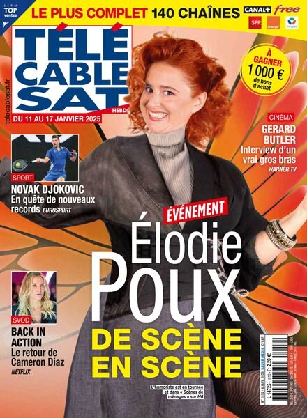 Telecable Sat Hebdo – 6 Janvier 2025 Cover