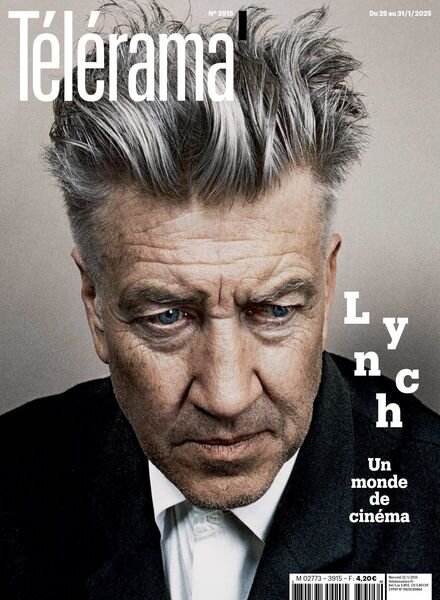 Telerama Magazine – 22 Janvier 2025 Cover