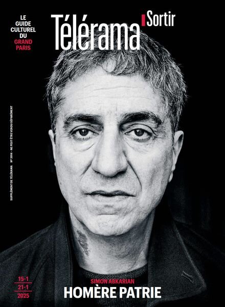 Telerama Sortir – 15 Janvier 2025 Cover
