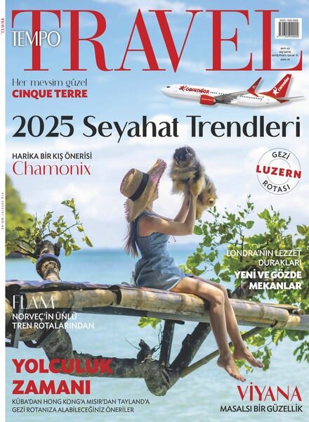 Tempo Travel – 20 Ocak 2025 Cover