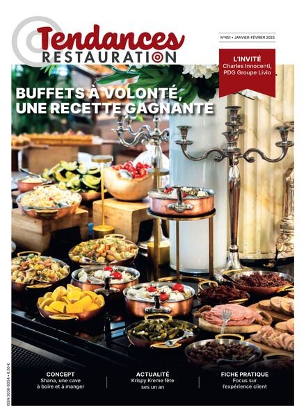 Tendances Restauration – Janvier-Fevrier 2025 Cover