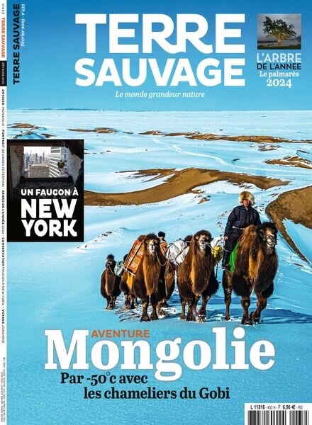 Terre Sauvage – Fevrier 2025 Cover