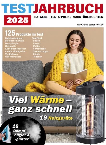 Testjahrbuch – Ausgabe 1 2025 Cover