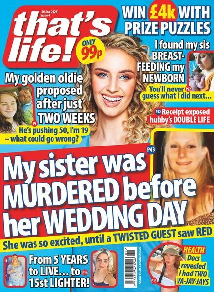 that’s life! UK – 23 January 2025 Cover