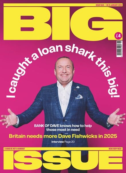 The Big Issue – 6 January 2025 Cover