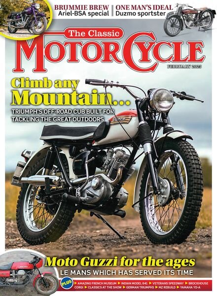 The Classic MotorCycle – February 2025 Cover