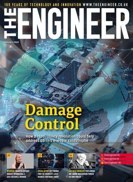 The Engineer – January 2025 Cover