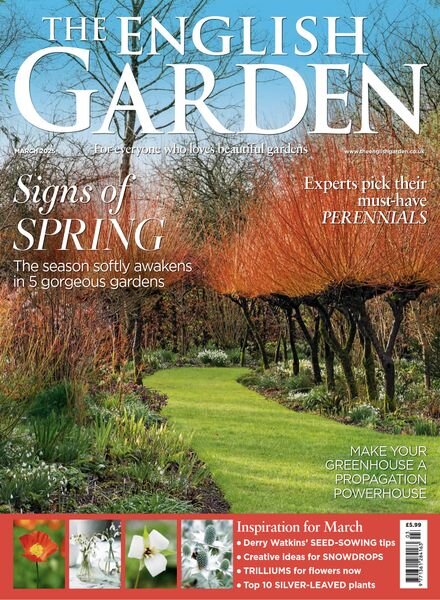 The English Garden – March 2025 Cover