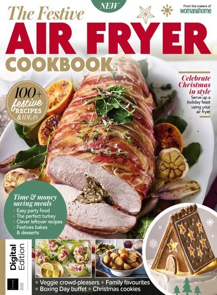 The Festive Air Fryer Cookbook – 2nd Edition – October 2024 Cover