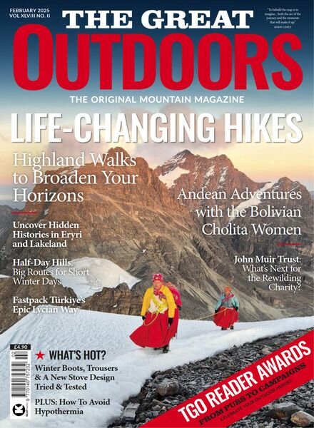 The Great Outdoors – February 2025 Cover