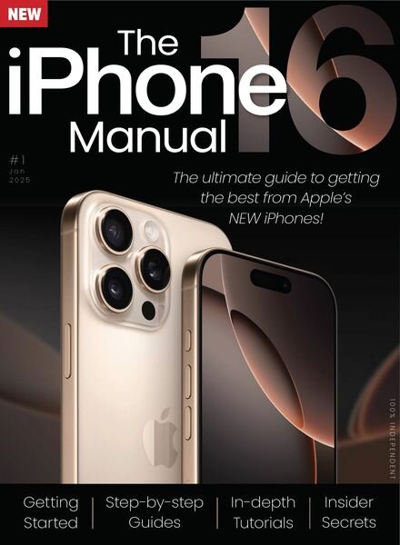 The iPhone 16 Manual – January 2025 Cover