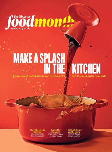 The Observer Food Monthly – 26 January 2025 Cover