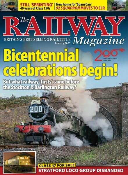 The Railway Magazine – January 2025 Cover