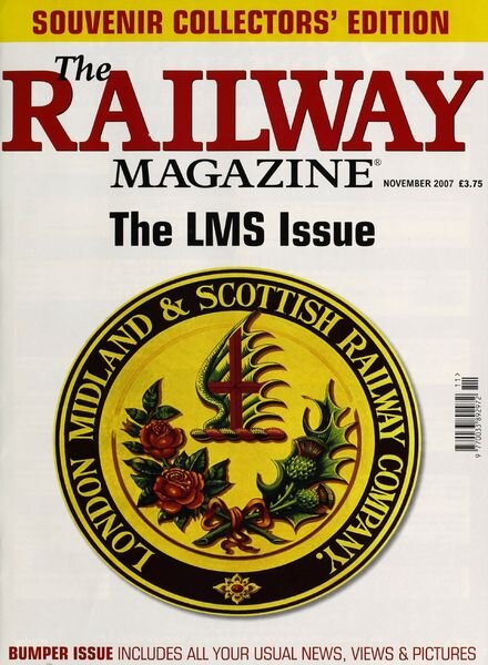 The Railway Magazine – November 2007 Cover