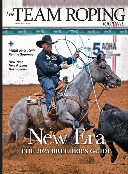The Team Roping Journal – January 2025 Cover