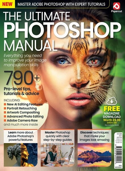 The Ultimate Photoshop Manual – 2024 Edition Cover