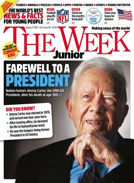 The Week Junior USA – 17 January 2025 Cover
