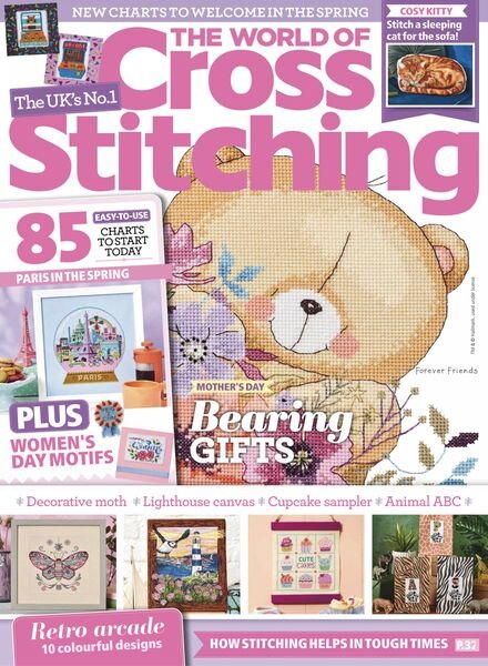The World of Cross Stitching – March 2025 Cover