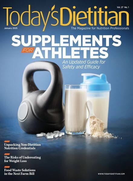 Today’s Dietitian – January 2025 Cover