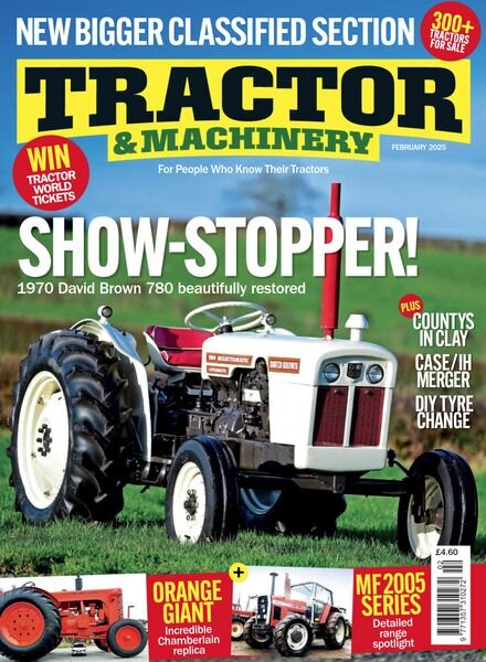 Tractor & Machinery – February 2025 Cover