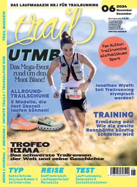 Trail Magazin – November-Dezember 2024 Cover