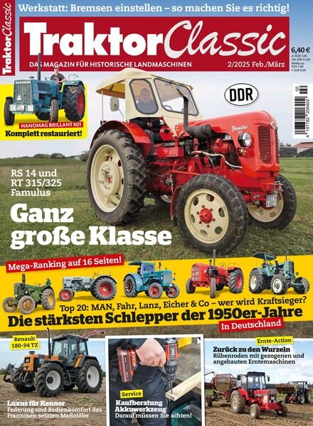 Traktor Classic – Februar 2025 Cover
