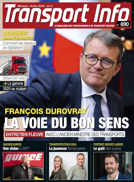 Transport Info – Fevrier 2025 Cover