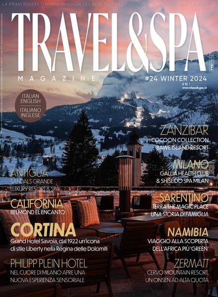 Travel & Spa – Winter 2024 Cover