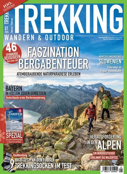 trekking-Magazin – Januar 2025 Cover