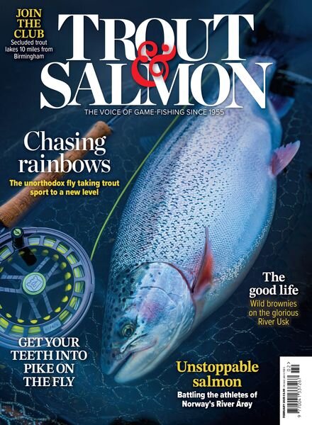 Trout & Salmon – February 2025 Cover