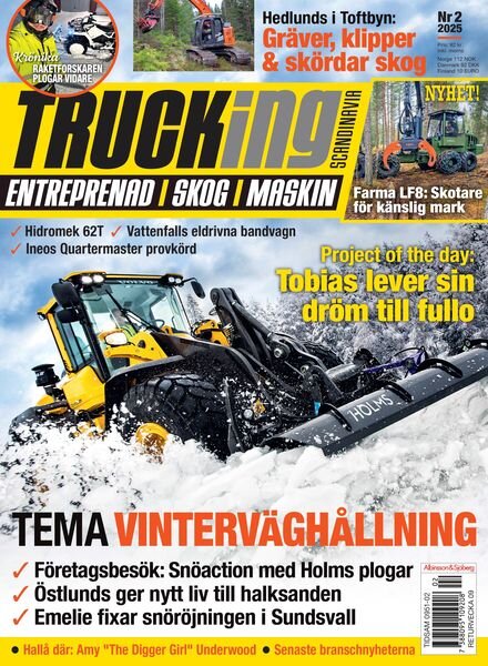 Trucking Scandinavia – Januari 2025 Cover