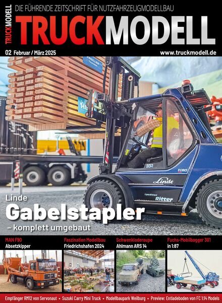 TruckModell – Februar 2025 Cover